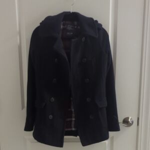 Women's Navy Peacoat